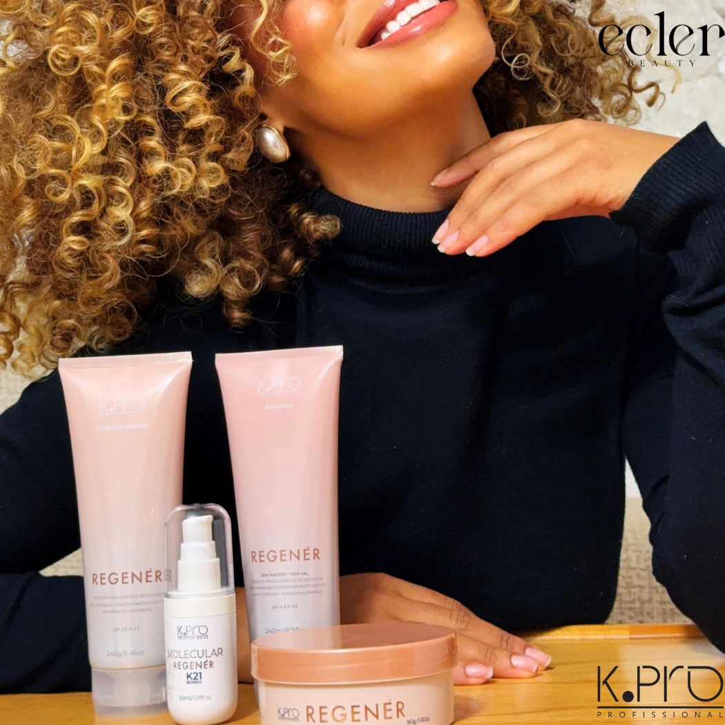 Kit Regener Shampoo e Condi. + Masque e Spray Molecular