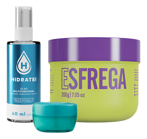 Kit Reconstrução Capilar & Firmamento Corporal Bb + Hidratei
