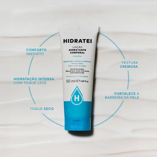 Loção Hidratante Refrescante Corporal 200ml - Hidratei