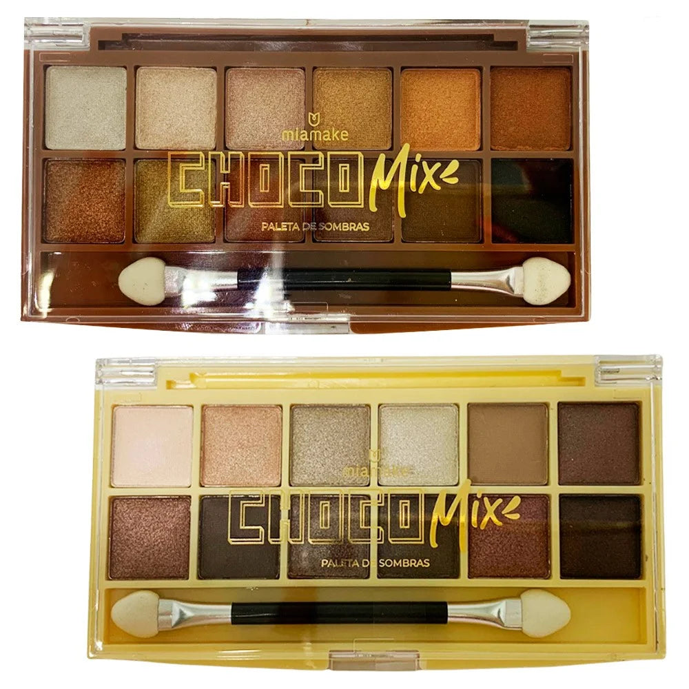 Paleta De Sombras Chocolate Mix 12 Cores