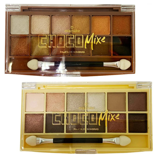 Paleta De Sombras Chocolate Mix 12 Cores